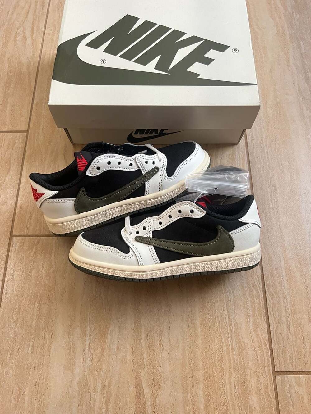 Size 12c - Jordan Air Jordan 1 Retro Low OG SP PS Travis Scott Medium Olive